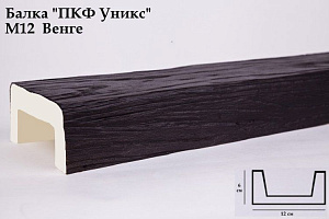 Балка Уникс М12 Венге 
