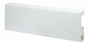 Плинтус HDPS напольный WINART PRO  80 мм 2,0 м Quadro  Белый