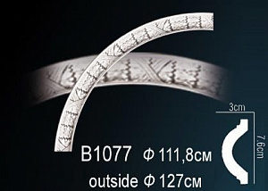 Молдинг круговой Перфект B1077