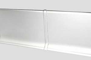 Соединитель алюм. 7910/40мм серебро