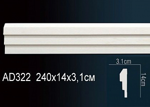 Молдинг Перфект AD322