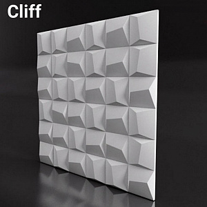 3D панель гипсовая "CLIFF" в интернет-магазине Город Мастеров