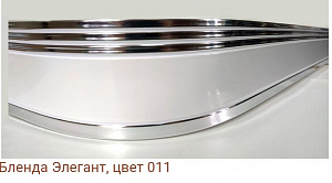 Карниз с поворотом 3р / 1,5 м / №011 / ЭЛЕГАНТ