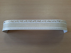 Карниз с поворотом 3р / 3,25 м / ЦВЕТ 04 / АЖУР