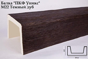 Балка Уникс М22 Темный Дуб