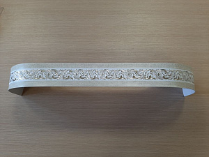Карниз с поворотом 2р / 2,0 м / №04 / КРУЖЕВО