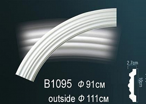 Молдинг круговой Перфект B1095