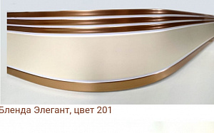 Карниз с поворотом 3р / 4,0 м / №201 / ЭЛЕГАНТ