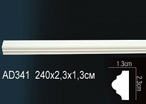 Молдинг Перфект AD341 ГИБКИЙ