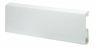Плинтус HDPS напольный WINART PRO 100 мм 2,0 м Quadro Белый 15 шт***